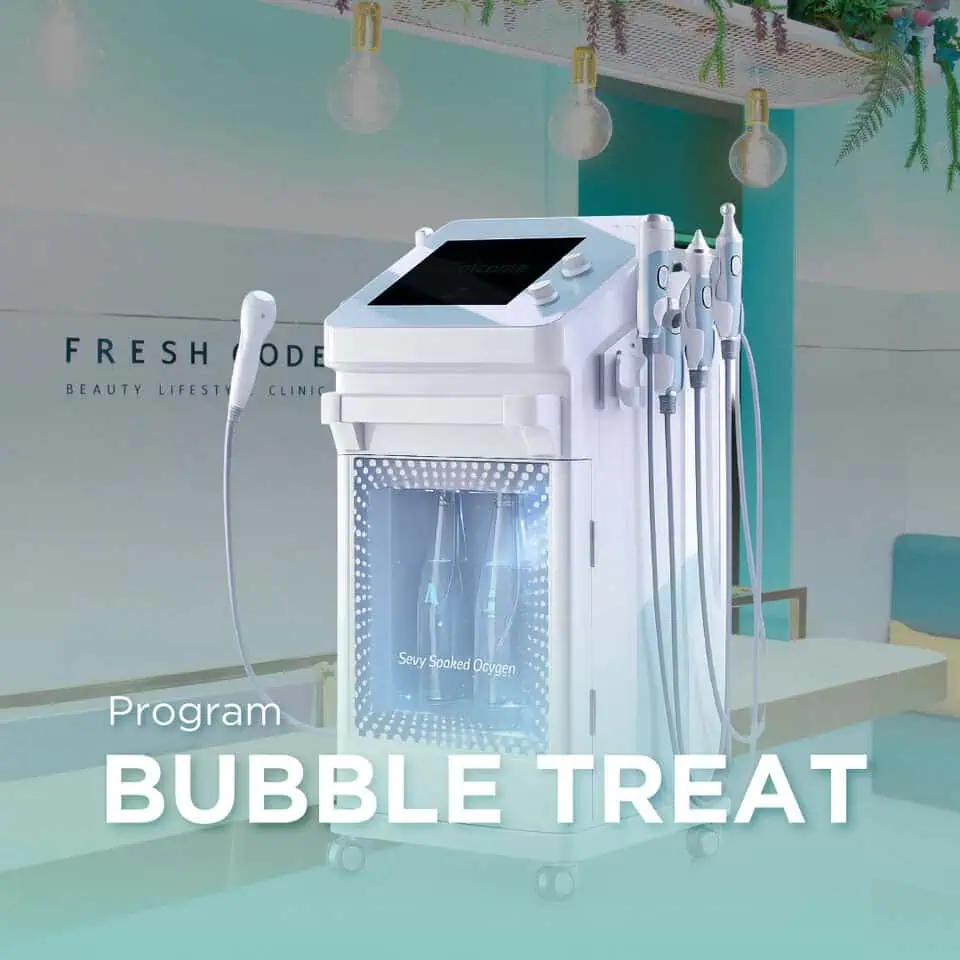 Bubble Treat ทรีตเมนต์หน้าใส กรุงเทพ Bubble Treat โปรแกรมบำรุงผิวหน้าเพื่อผิวโกลว์อิ่มฟู Bubble Treat ทรีตเมนต์เติมความชุ่มชื้นและฟื้นฟูผิวหมองคล้ำ