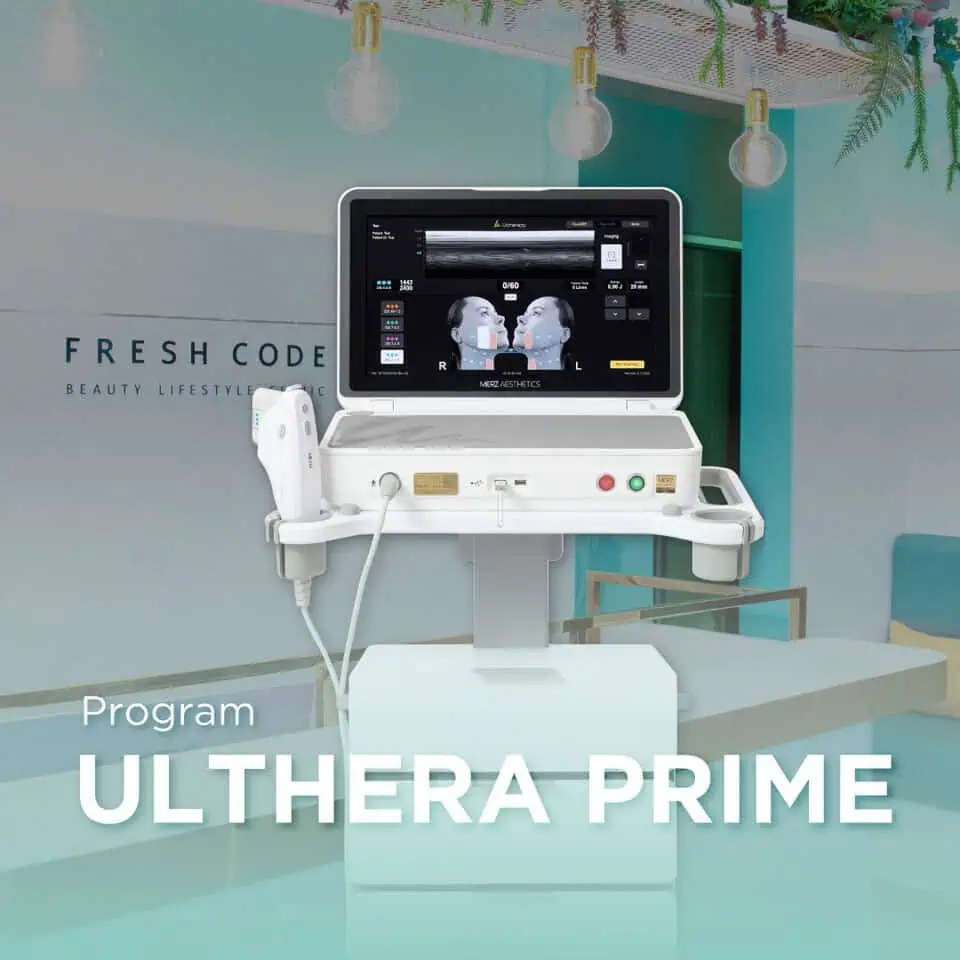 Ultherapy Prime เครื่องยกกระชับผิวหน้าแบบไม่ผ่าตัด Ultherapy Prime เทคโนโลยียกกระชับผิวด้วย MFU-V เครื่อง Ultherapy Prime สำหรับยกหน้า กรอบหน้า และใต้คาง Ultherapy Prime โปรแกรมยกกระชับผิวหน้าโดยไม่ต้องผ่าตัด Ultherapy Prime ช่วยยกกระชับผิวและปรับกรอบหน้าให้ดูชัดขึ้น เครื่อง Ultherapy Prime สำหรับดูแลผิวหย่อนคล้อยและกรอบหน้าไม่ชัด Ultherapy Prime เครื่องยกกระชับผิวหน้าและลำคอ Ultherapy Prime เทคโนโลยียกกระชับผิวพร้อมเห็นชั้นผิวแบบ real-time Ultherapy Prime สำหรับผู้ที่ต้องการยกกระชับผิวหน้าแบบไม่ต้องพักฟื้น Ultherapy Prime ตัวช่วยดูแลผิวหย่อนคล้อยบริเวณแก้ม ใต้คาง และลำคอ